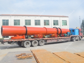 烘幹機和兩台小型對輥爱威奶下载發往湖南永興破碎烘幹銅渣